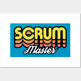 Retro Scrum Master Posters and Art